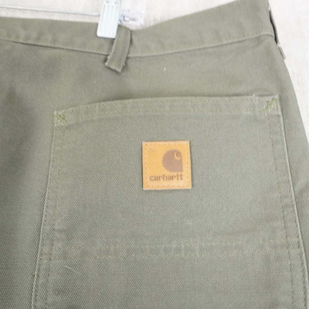 Carhartt B11 MOS Washed-Duck Work Dungaree Pant 44x32 Original Fit Straight Leg